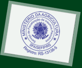 Certificado pelo Ministrio da Agricultura Registro: RS-13138-5
